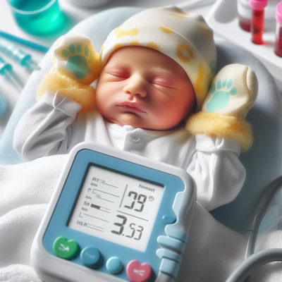 آزمایش زردی نوزاد با دستگاه بیلیروبینومتر